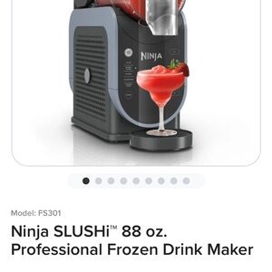 Ninja Professional Frozen Drink Maker in Black and Red